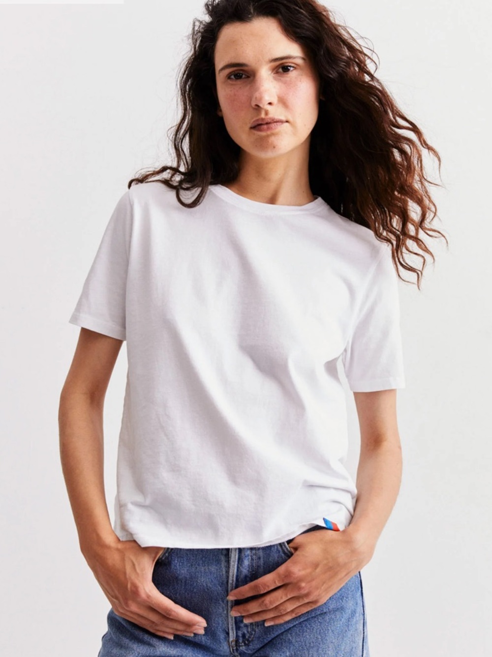 KULE White The Modern Short Tee